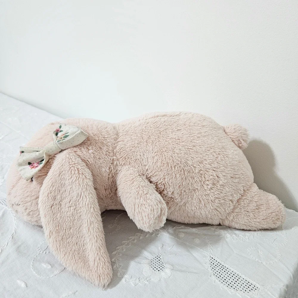 Pillowfort Weighted Plush Pink Bunny Rabbit 20